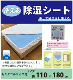 イケヒコ｜IKEHIKO 洗える除湿シート [110×180cm /セミダブルサイズ /除湿パッド]