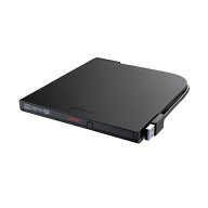 BUFFALO｜バッファロー ポータブルDVDドライブ (Chrome/Mac/Windows11対応) ブラック DVSM-PTC8U3-BKB [U…