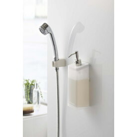 山崎実業｜Yamazaki フィルムフックツーウェイディスペンサー　ミスト　シャンプー　ホワイト ホワイト 5368