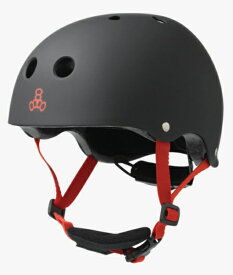 Triple Eight｜トリプルエイト 子供用ヘルメット リルエイト LIL 8 YOUTH HELMETS(ONESIZE：46〜52cm/Black Rubber) T818L