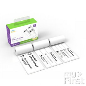 myFirst Japan｜マイファーストジャパン OAXIS myFirst Insta Wiに使える印刷紙 マルチサイズステッカー myFirst ホワイト FC5706-WE02