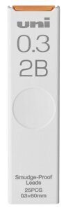OHMbMITSUBISHI PENCIL V[v֐c uni(j) ULS03252B [0.3mm /2B]