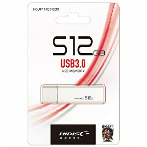 HIDISCbnCfBXN USB (Mac/Windows) Vo[ HDUF114C512G3 [512GB /USB TypeA /USB3.0 /Lbv]