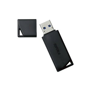 BUFFALObobt@[ USB SIAAR(Chrome/Mac/Windows11Ή) ubN RUF3-KVB64G-BK [64GB /USB TypeA /USB3.2 /Lbv]