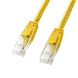 �T�����T�v���C�bSANWA SUPPLY LAN�P�[�u�� �C�G���[ KB-T6TS-10YN [10m /�J�e�S���[6 /�X�^���_�[�h]