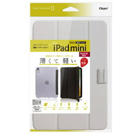 ナカバヤシ｜Nakabayashi iPad mini（第6世代）用 軽量ハードケースカバー グレー TBC-IPM2100GY