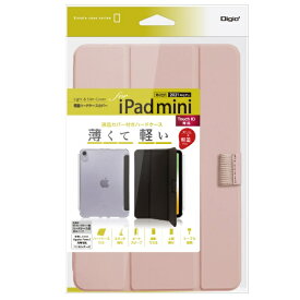 ナカバヤシ｜Nakabayashi iPad mini（第6世代）用 軽量ハードケースカバー ピンク TBC-IPM2100P