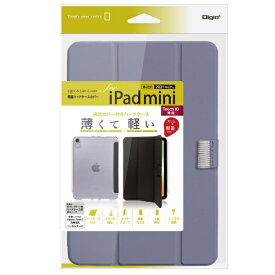 ナカバヤシ｜Nakabayashi iPad mini（第6世代）用 軽量ハードケースカバー パープル TBC-IPM2100PUR