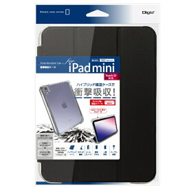 ナカバヤシ｜Nakabayashi iPad mini（第6世代）用 衝撃吸収ケース ブラック TBC-IPM2102BK