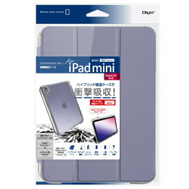 ナカバヤシ｜Nakabayashi iPad mini（第6世代）用 衝撃吸収ケース パープル TBC-IPM2102PUR