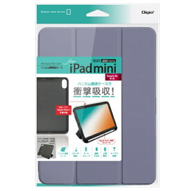 ナカバヤシ｜Nakabayashi iPad mini（第6世代）用 ハニカム衝撃吸収ケース パープル TBC-IPM2104PUR