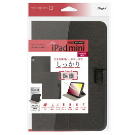 ナカバヤシ｜Nakabayashi iPad mini（第6世代）用 ハードケースカバー ブラック TBC-IPM2107BK