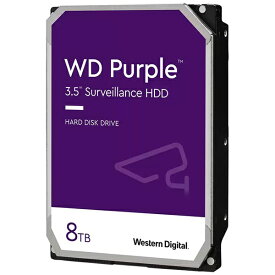 WESTERN DIGITAL｜ウェスタン デジタル WD84PURZ 内蔵HDD SATA接続 WD Purple(監視システム用)128MB [8TB /3.5インチ]