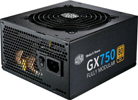 クーラーマスター｜COOLER MASTER PC電源 GX GOLD 750 (FULL MODULAR) ブラック MPE-7501-AFAAG-J1 [750W /ATX /Gold]