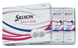 ダンロップ スリクソン｜DUNLOP SRIXON ゴルフボール スリクソン SOFT FEEL LADY ホワイト SNSFL5WH [12球（1ダース） /ディスタンス系]【返品交換不可】