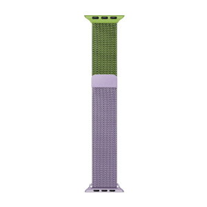 �A�C�L���[���{�biQ Labo Apple Watch 45/44/42mm �X�e�����X�}�O�l�b�g���@�O���f�[�V�����o���h �O���[��×���C�g�p�[�v�� IQ-AWMLG45-GRP