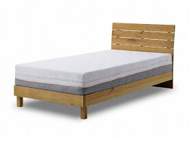 関家具｜SEKI FURNITURE 【フレームのみ】アイク（セミダブルサイズ/ナチュラル/スノコ床板/収納なし）【キャンセル・返品不可】 【代金引換配送不可】