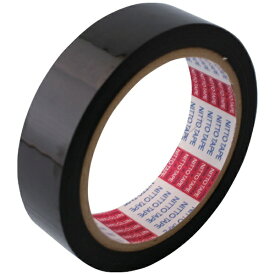 日東｜Nitto 日東電気絶縁用ポリエステル粘着テープNo31C基材厚み25μ×25mm×50m黒 31C-75-252550