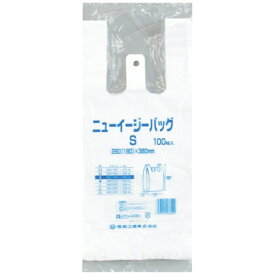 福助工業｜Fukusuke Kogyo ニューイージーバッグ とって付マチ付 乳白 0472743 [100枚 /半透明]