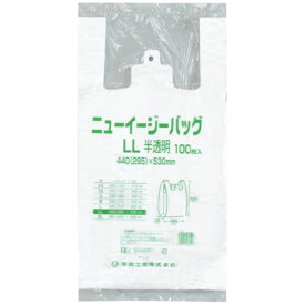 福助工業｜Fukusuke Kogyo ニューイージーバッグ とって付マチ付 半透明 0472646 [100枚 /半透明]