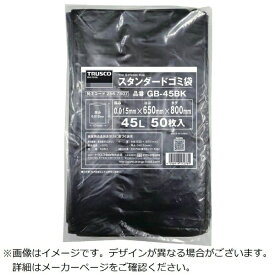 トラスコ中山｜TRUSCO NAKAYAMA スタンダードゴミ袋 GB-70BK [70L /50枚 /黒]