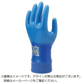 ショーワグローブ｜SHOWA No.283ジャージテムレス 防寒手袋 Mサイズ ブルー NO283RM3308