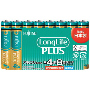 �x�m�ʁbFUJITSU �x�m�ʃA���J�����d�r�P4LongLifePlus8�p�b�N LR03LP8S [8�{ /�A���J��]