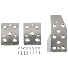 monsterSPORT｜モンスタースポーツ スポーツドライビングペダルカバー/クリヤアルマイト スイフト スポーツ ZC32S ZC72S MT用 クリア シルバー アルミ 849500-4850M