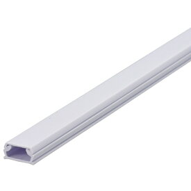 オーム電機｜OHM ELECTRIC ABSモール0号 1m ホワイト DZ-AM01-W