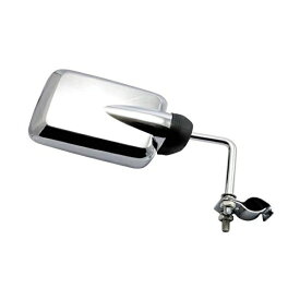 JET INOUE｜ジェット・イノウエ バックショットミラー Ver.2S 2t用 ロングステー/メッキ 三菱ふそう2t キャンター(H5.11〜)・いすゞ2t NEWエルフ(H5.7〜H16.5)・いすゞ2t 07エルフハイキャブ(H19.1〜)/19〜27mmφのミラーステー用 501457