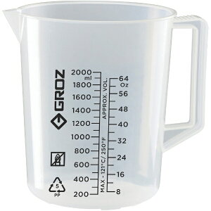GROZ|グロッツ GROZ オイル用ビーカー 2000ML JUG2000G