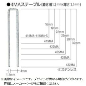 マックス｜MAX MAXMAステープル肩幅4mm長さ16mm5000本入り 416MAN