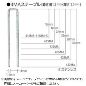 マックス｜MAX MAXMAステープル肩幅4mm長さ19mm5000本入り 419MAN