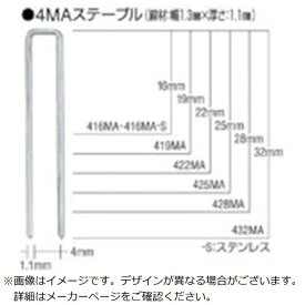 マックス｜MAX MAXMAステープル肩幅4mm長さ22mm5000本入り 422MAN