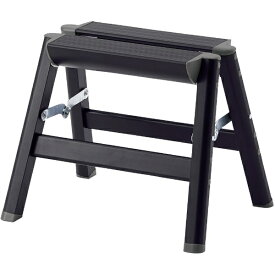 長谷川工業｜Hasegawa Kogyo ハセガワアルミ踏台SE型2段ブラック SE-3A(BK)6010