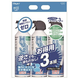 ナカバヤシ｜Nakabayashi 〔エアダスター〕カーボンオフセット付ノンフロンエアブロワー [350ml /3本] CN-TK12