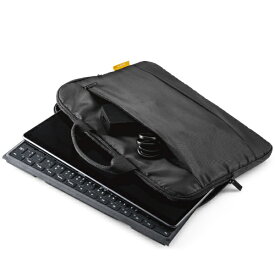 エレコム｜ELECOM Surface Pro 9 / 8 / X 13インチ 用 パソコンケース カバー ハンドル付 起毛素材 ポケット付 pcケース ブラック ブラック TB-MSP8IBHBK