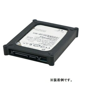 AOTECH｜アオテック 〔収納ケース〕2.5インチ対応 SATA/IDE両対応 HDDシリコンカバー ブラック AOK-25SICA-BK [2.5インチ対応 /SATA＋IDE /1台]