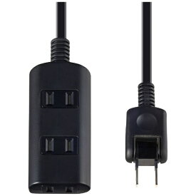 ELPA｜エルパ 扉付タップラン3個口　5m WBT-N3050B(BK) [5.0m /3個口 /スイッチ無]