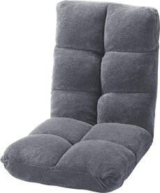 東谷｜AZUMAYA 【座椅子】もこもこリクライナー FKC-006BR(W42×D60-102×H56×SH14cm) FKC006GY