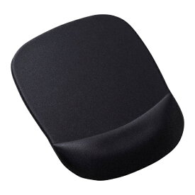 サンワサプライ｜SANWA SUPPLY マウスパッド [180x243x24mm] リストレスト付 ブラック MPD-MU1NBK2