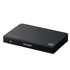 エレコム｜ELECOM HDMI分配器 ブラック VSP-HDP14BK [1入力 /4出力 /4K対応 /手動]