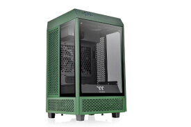 THERMALTAKE｜サーマルテイク PCケース The Tower 100 Racing グリーン CA-1R3-00SCWN-00