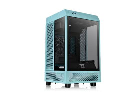 THERMALTAKE｜サーマルテイク PCケース The Tower 100 ターコイズ CA-1R3-00SBWN-00