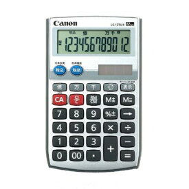 CANON｜キヤノン 手帳電卓 LS-12TUII-N [12桁]