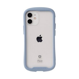 HAMEE｜ハミィ [iPhone 12 mini専用]iFace Reflection強化ガラスクリアケース 41-935514 ペールブルー