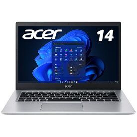 ACER｜エイサー ノートパソコン Aspire 5 ピュアシルバー A514-54-WF38U/SF [14.0型 /Windows11 Home /intel Core i3 /Office HomeandBusiness /メモリ：8GB /2022年3月モデル]