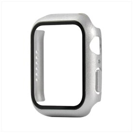 CROSS ROAD｜クロスロード Apple Watch Series 7 45mm ガラスフィルム付カバー シルバー TCAW7GC-45SV