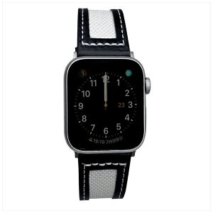 PFJ�b�s���A�E�t�B�b�V���O�E�W���p�� ���U�[�G�b�W���t�@�u���b�N for Apple Watch Series 3/2/1(42mm)�ESE/6/5/4(44mm)�E9/8/7(45mm)�E10(46mm)�EUltra(49mm) �u���b�N PSNLEFW7L-BK