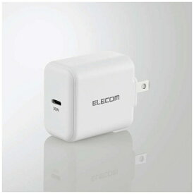 エレコム｜ELECOM AC - USB充電器 ノートPC・タブレット対応 30W [1ポート：USB-C /USB Power Delivery対応] ホワイト ACDC-PD2130WH